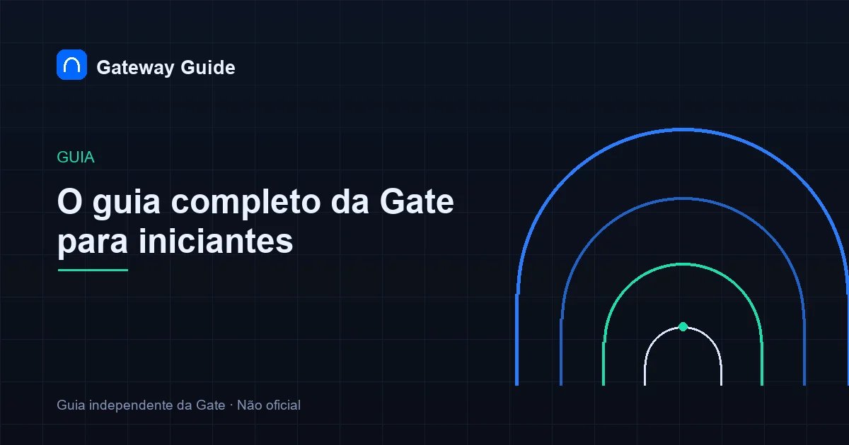 Capa do guia completo da Gate para iniciantes